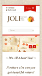 Mobile Screenshot of jolinatural.com.au